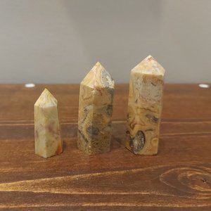 Crazy Lace Agate Towers - Priced per Each